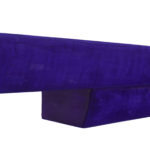 Purple figured maple wood fireplace mantel